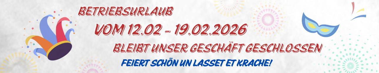 Betriebsurlaub - Das bläserforum bleibt vom 12. bis zum 19. Februar 2026 geschlossen.