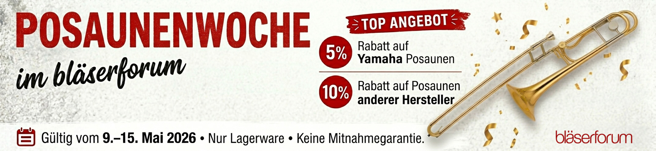 Posaunenwoche Banner